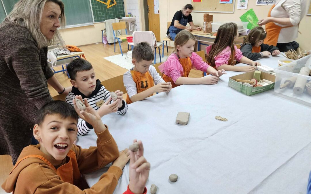 Radionice keramike u sklopu programa za udruge NP Plitvička jezera